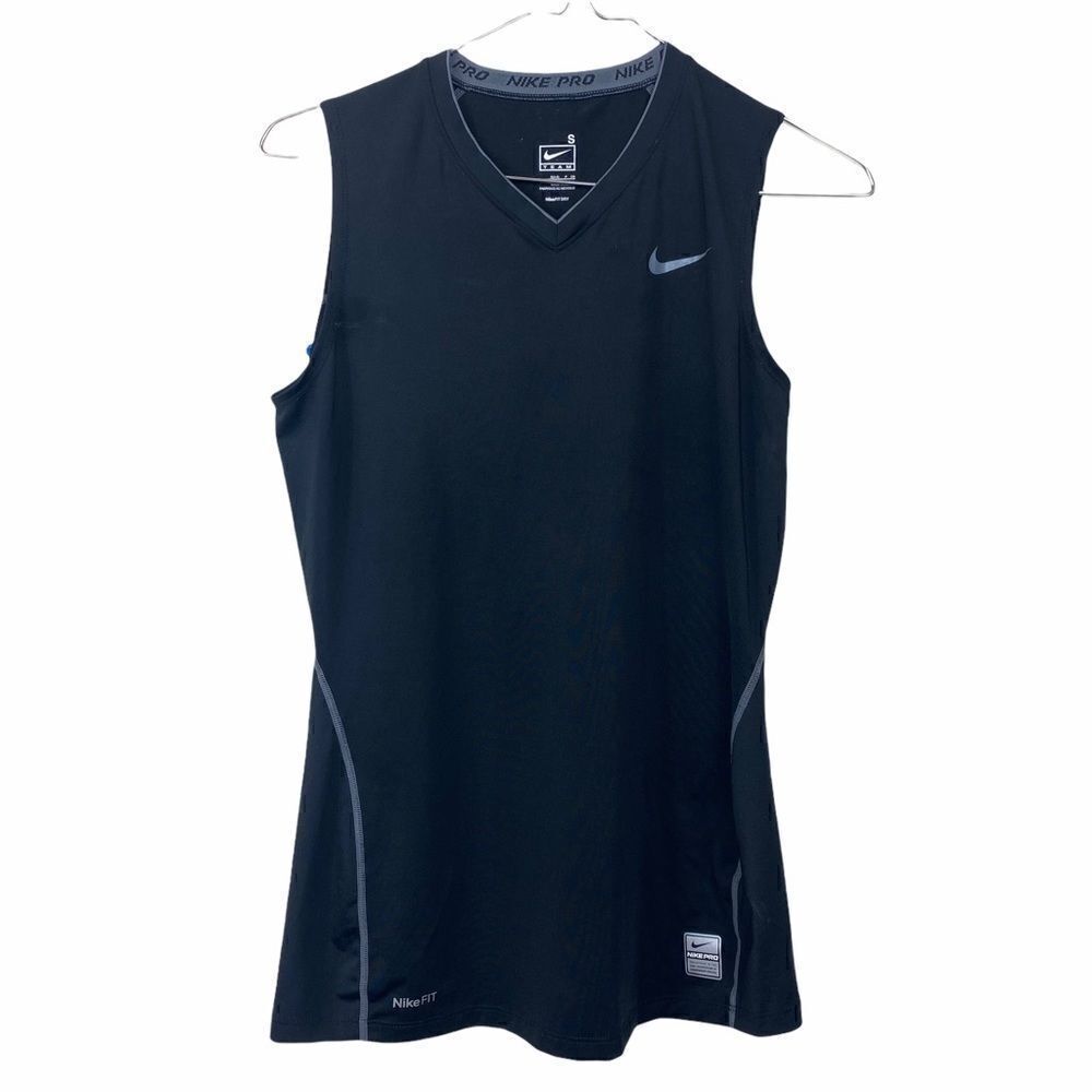 Black nike athletic tank 